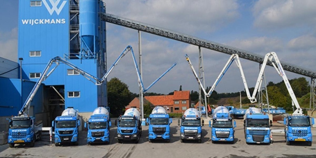 Wijckmans, betoncentrale in Tessenderlo-Ham