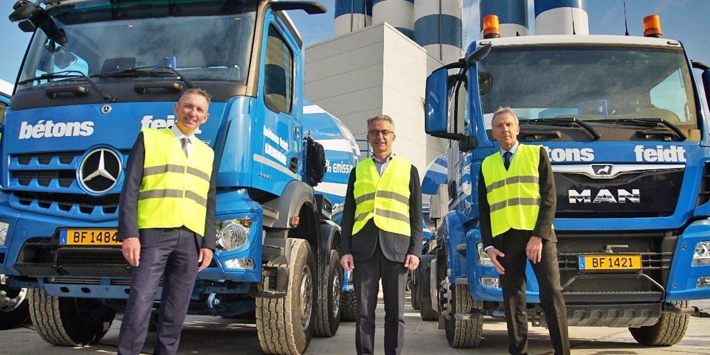 Bétons Feidt – betoncentrale in Bastogne
