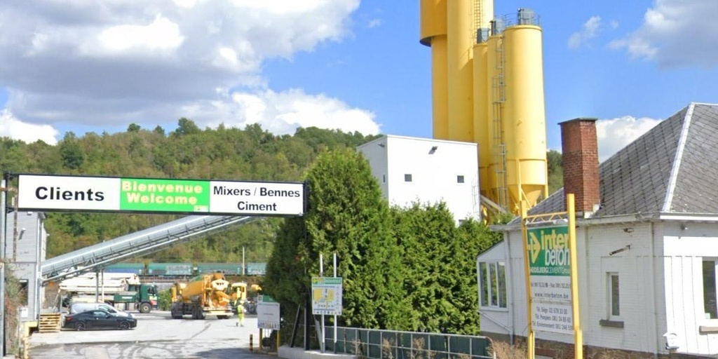 Heidelberg Materials, betoncentrale in Namur