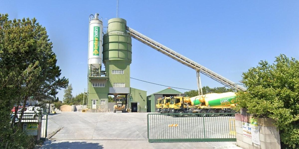 Heidelberg Materials, betoncentrale in Moeskroen