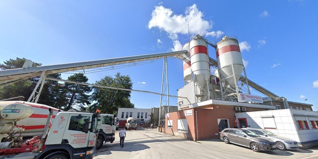 Transportbeton De Beuckelaer, betoncentrale in Schoten
