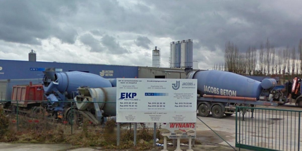 Jacobs Beton Hemiksem, betoncentrale in Hemiksem