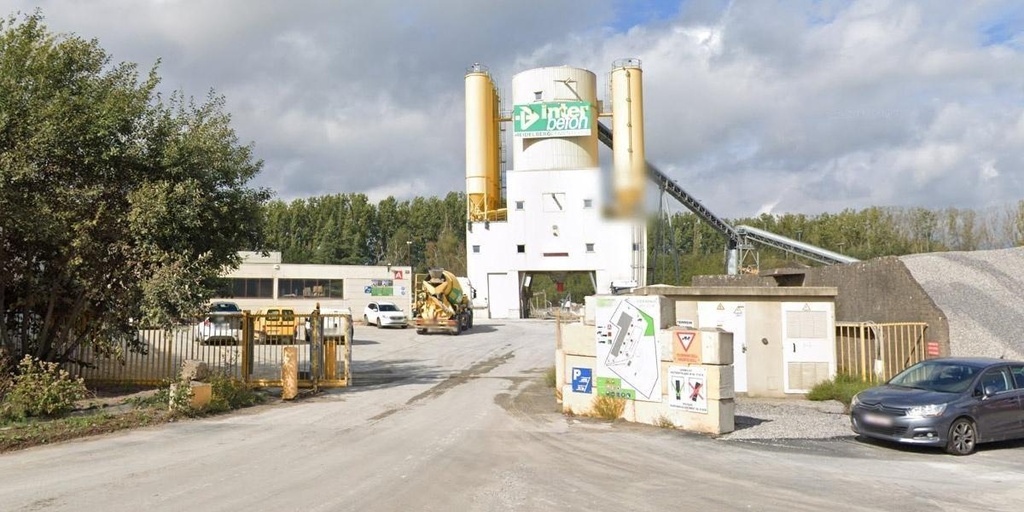Heidelberg Materials, betoncentrale in Sint-Pieters-Leeuw