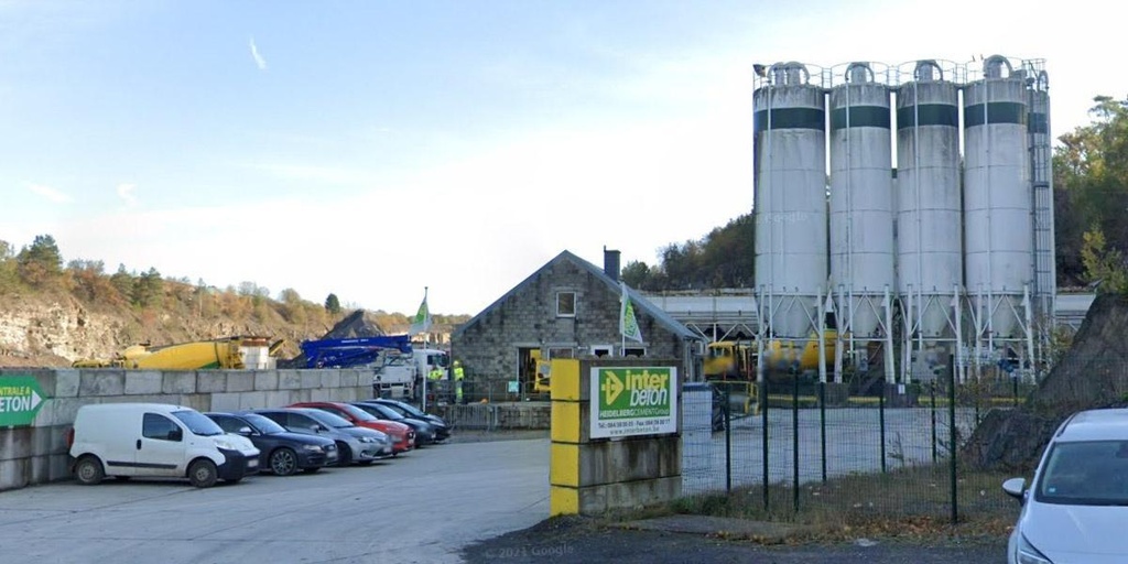 Heidelberg Materials, betoncentrale in Wellin