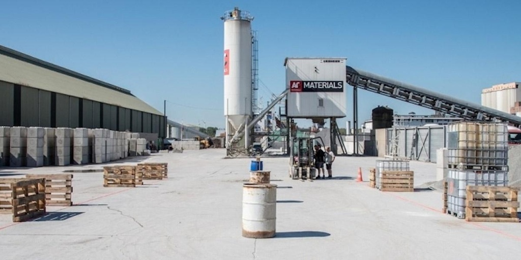 AC Materials, betoncentrale in Heist-op-den-Berg