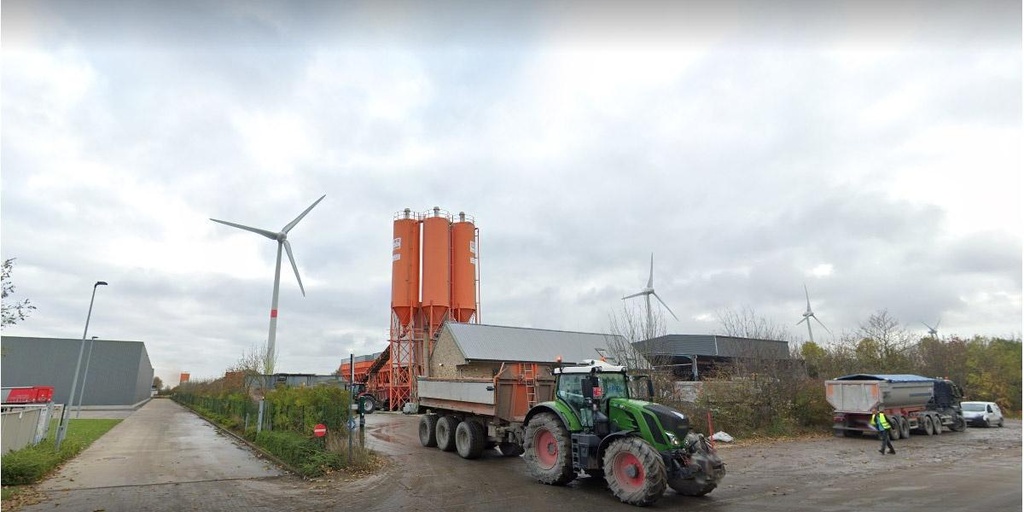 Top-Mix, betoncentrale in Brugge